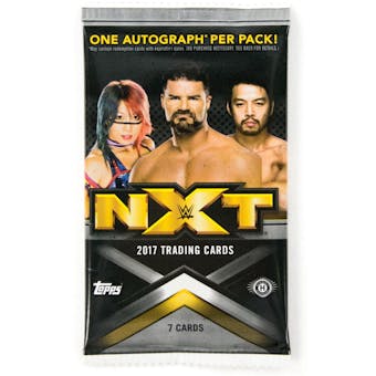 2017 Topps WWE NXT Wrestling Hobby Pack