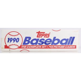 1990 Topps Baseball Factory Set (White Box)
