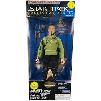 Star Trek William Shatner Autographed Starfleet Edition Captain Kirk Figure