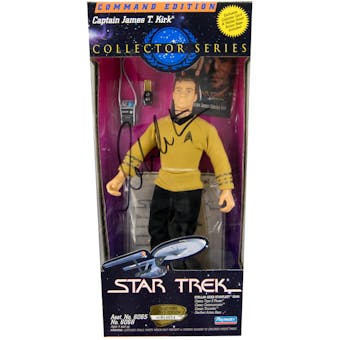 Star Trek William Shatner Autographed Command Edition Captain Kirk Figure