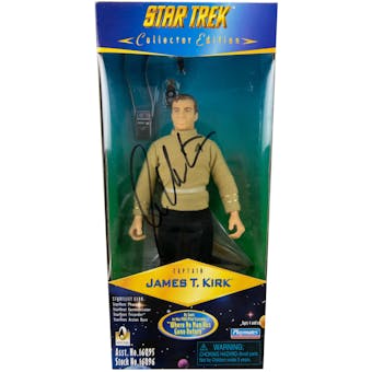 Star Trek William Shatner Autographed Collector Edition Captain Kirk Figure