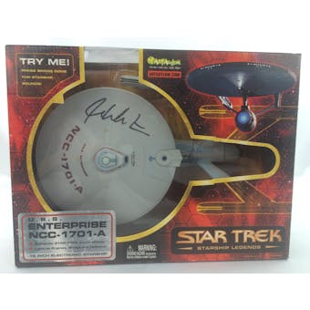 Star Trek William Shatner Autographed Enterprise 1701-A Vehicle "Starship Legends"