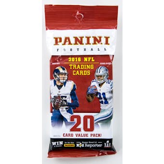 2016 Panini Football Jumbo Pack