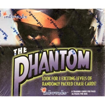 Phantom The Movie Hobby Box (1996 Inkworks)
