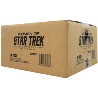 The Women of Star Trek 50th Anniversary Trading Cards 12-Box Case (Rittenhouse 2017)