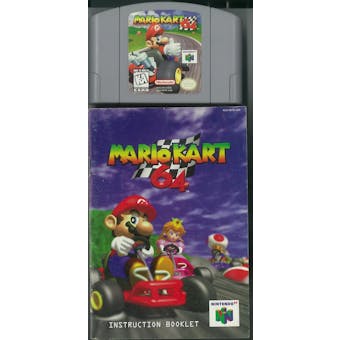 Nintendo 64 (N64) Mario Kart 64 W/ Manual