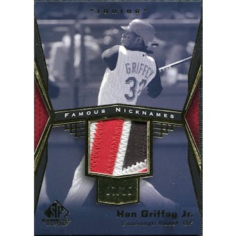 2004 SP Game Used Patch Famous Nicknames #KG Ken Griffey Jr 7/15