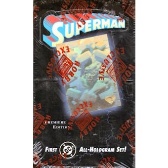 Superman Holo Series Hobby Box (1996 Fleer/Skybox)