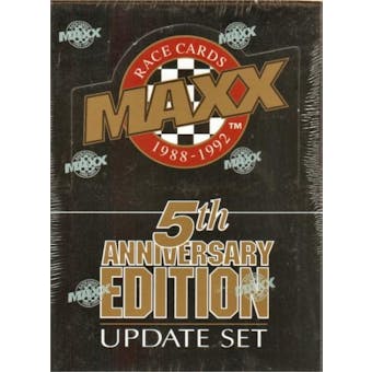 1992 J.R. Maxx Inc. Maxx 5th Anniversary Update Racing Hobby Box