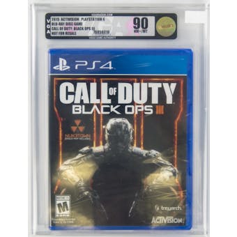 Sony PlayStation 4 (PS4) Call of Duty Black Ops III VGA Graded 90 NM+/MT Gold