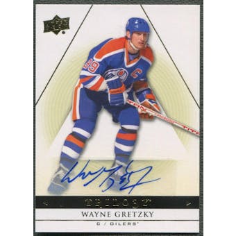 2013-14 Upper Deck Trilogy #43 Wayne Gretzky Auto
