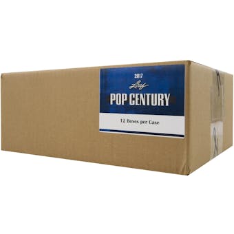2017 Leaf Pop Century Hobby 12-Box Case