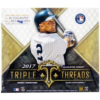 2017 Topps Triple Threads Baseball Hobby Box