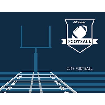 2017 Hit Parade Football - Series 1 - 10 Box Hobby Case