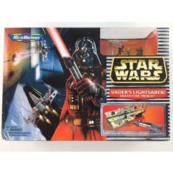 Star Wars Micro Machines Vader's Lightsaber/ Death Star Trench Action Set