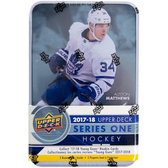 2017/18 Upper Deck Series 1 Hockey Tin (Box)