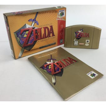 Nintendo 64 (N64) The Legend of Zelda Ocarina of Time Collectors Edition Boxed Complete