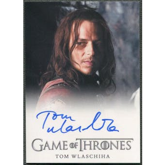 2013 Game of Thrones Season Two #NNO Tom Wlaschiha as Jaqen H'ghar Auto