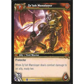 WoW Azeroth Singles 4x Zy'lah Manslayer (HoA-276) NM/MT