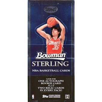 2006/07 Bowman Sterling Basketball Hobby Box