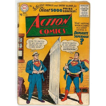 Action Comics #222 VG-