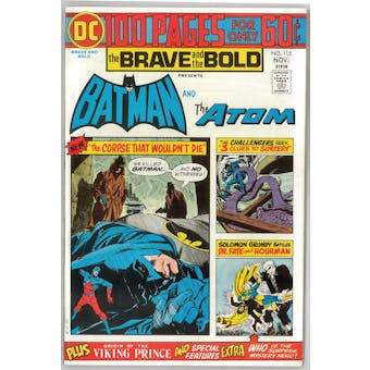 Brave and Bold #115 VF/NM-