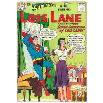 Superman's Girl Friend Lois Lane #4 VG+