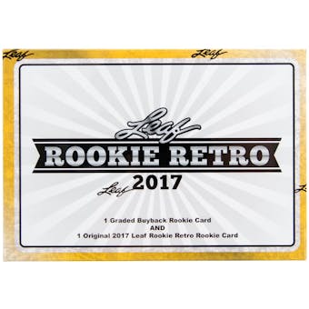 2017 Leaf Rookie Retro Hobby Box