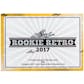 2017 Leaf Rookie Retro Hobby 4-Box Case