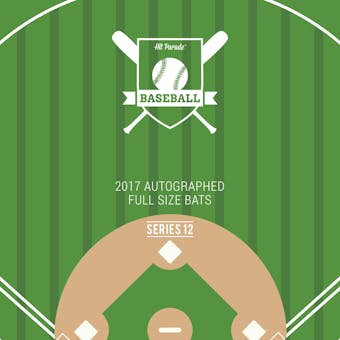 2017 Hit Parade Autographed Baseball Bat Hobby Box - Series 12 - Kris Bryant & Carlos Correa