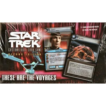 Decipher Star Trek These are the Voyages Booster Box