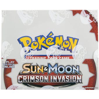 Pokemon Sun & Moon: Crimson Invasion Theme Deck Box