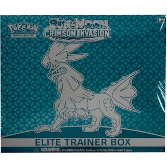 Pokemon Sun & Moon: Crimson Invasion Elite Trainer Box