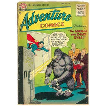 Adventure Comics #219 GD
