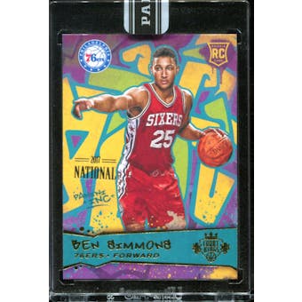 2016/17 Panini Court Kings #151 Ben Simmons 2/3 2017 National VIP Stamped