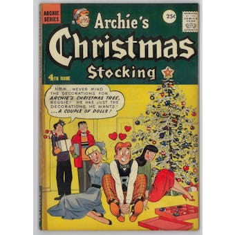 Archie's Christmas Stocking #4 VG-