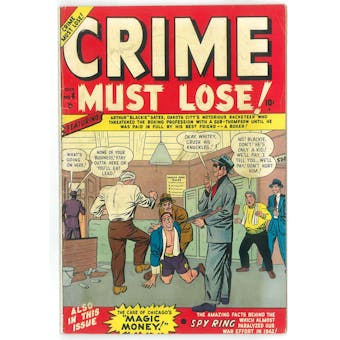 Crime Must Lose! #4 VG