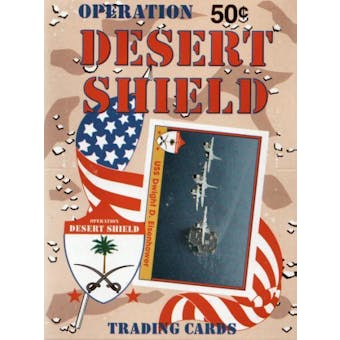 Operation Desert Shield Wax Box (1991 Pacific)