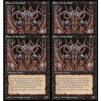 Magic the Gathering The Dark PLAYSET 4x Eater of the Dead - NEAR MINT (NM)