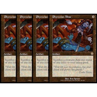 Magic the Gathering Invasion PLAYSET 4x Phyrexian Altar - NEAR MINT (NM)