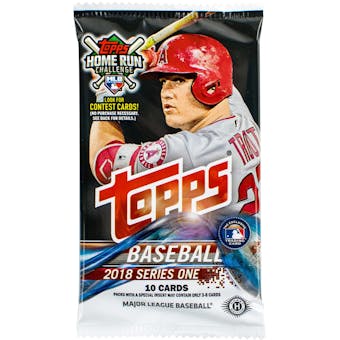 2018 Topps Series 1 Baseball Hobby Pack