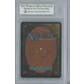 Magic the Gathering Unlimited Mox Jet, ungraded with the label for a BGS 6.5 (9.5, 7.5, 7.5, 5.5)