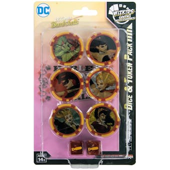 DC HeroClix: Harley Quinn and the Gotham Girls Dice & Token Pack