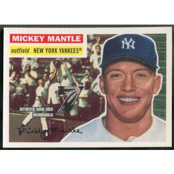 2007 Topps #MMR56 Mickey Mantle Target Factory Set Mantle Relic