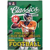 2016 Panini Classics Football 8-Pack Blaster Box