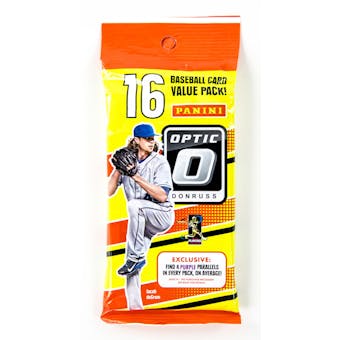 2016 Panini Donruss Optic Baseball Jumbo Pack