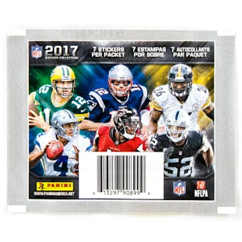 2017 Panini NFL Football Sticker Pack