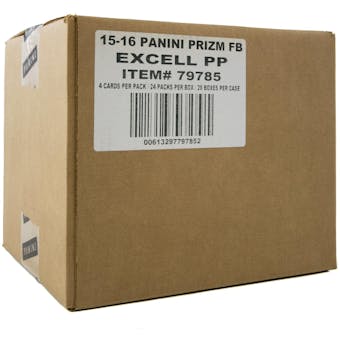 2015 Panini Prizm Football 24-Pack 20-Box Case