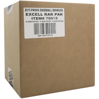 2015 Panini Donruss Baseball Jumbo 12-Box Case