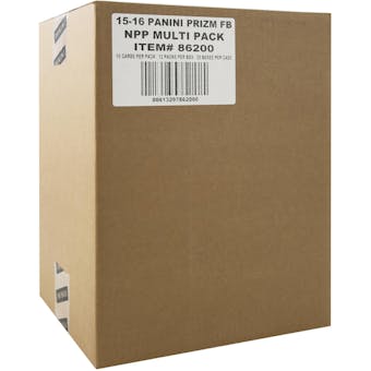 2015 Panini Prizm Football Super 12-Pack 20-Box Case